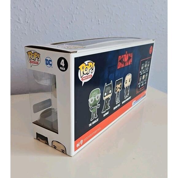 Funko Pop! The Batman 4 Pack Batman, Selina Kyle, Oswald Cobblepot & The Riddler - Picture 5 of 8